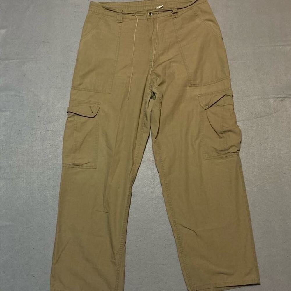 Vintage Levi's Silver Tab Cargo Pants Mens Large 32" Inseam Khaki Ripstop Skate